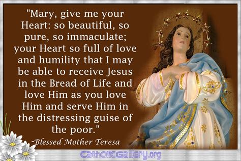 Quotes About Mary (Pictures) - Page 4 - Catholic Gallery