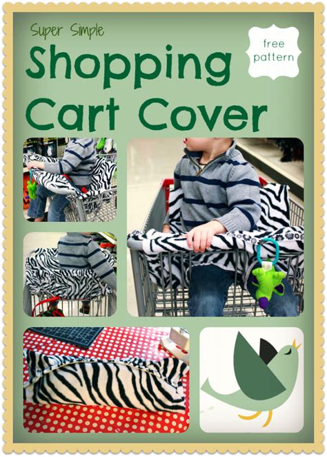 Shopping Cart Cover - Made By Marzipan