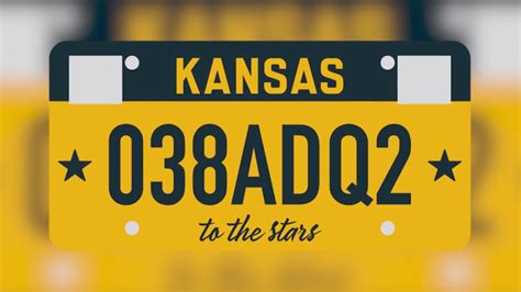 Kansas opens up vote on new license plate design | KSNF/KODE ...