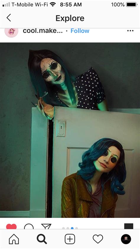 Coraline and Beldam Cosplay | Hair styles, The incredibles, Cosplay