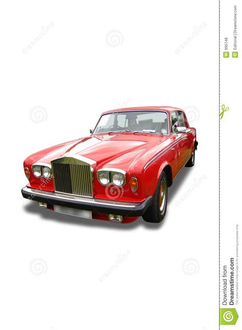 Red vintage car stock photo. Image of clipping, opulent - 995748