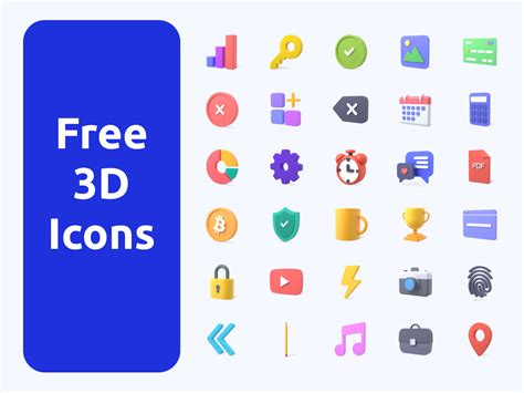 Free 3d Icon - UpLabs