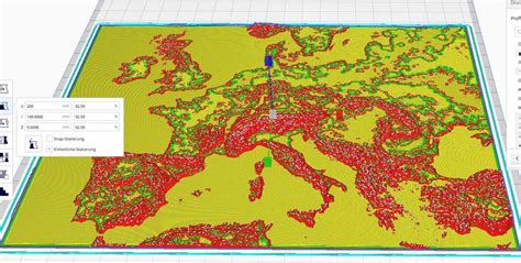 Europe 3D Map by Sanchez | Download free STL model | Printables.com