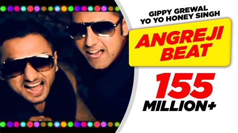 Angreji Beat - Gippy Grewal Feat. Honey Singh Full Song 1080p - YouTube