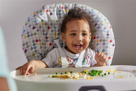 Trying new foods with your baby can get messy, but it can be fun too ...