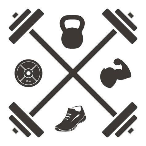 Gym Training Clipart