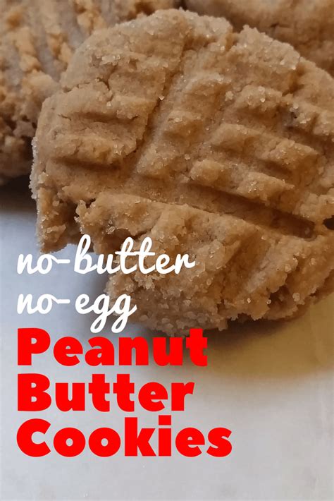 Perfect No-Butter No-Egg Peanut Butter Cookies | Hardly A Goddess