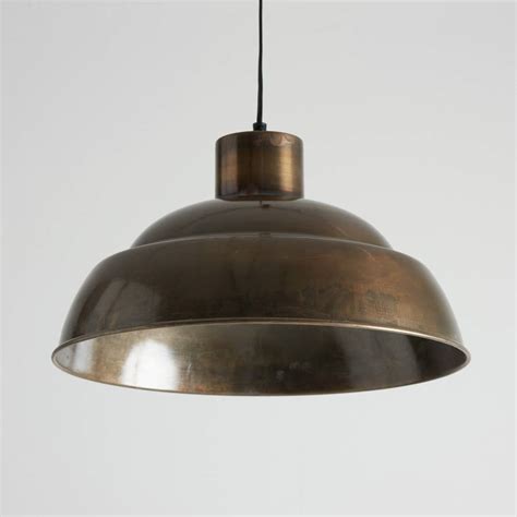 antique brass pendant lights by horsfall & wright | notonthehighstreet.com