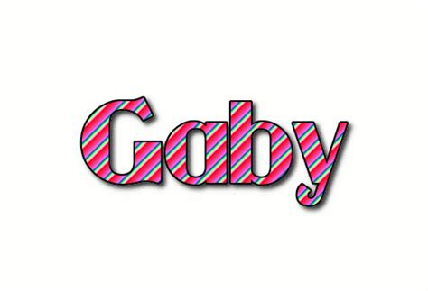 Gaby Logo | Free Name Design Tool from Flaming Text