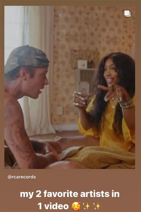 Hailey Bieber reacts to husband Justin’s appearance in SZA’s steamy new ...