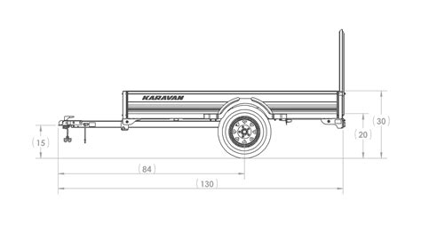 4.5 x 8 ft. Aluminum Utility Trailer | Karavan Trailers