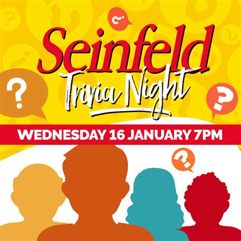 Don't miss Seinfeld Trivia - Mingara Recreation Club