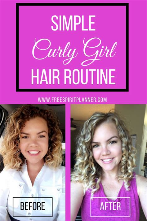 Easy Hair Routine to Achieve Your Best Curls | Hair routines