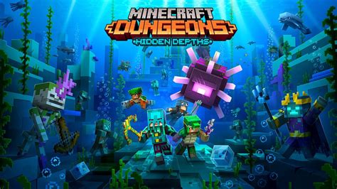 Minecraft Dungeons Hidden Depths DLC Arrives This Month | TechRaptor