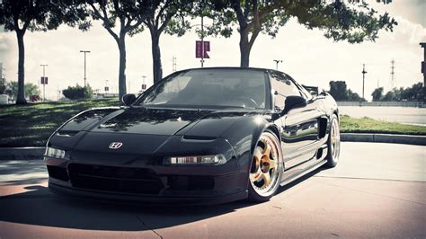 Black Honda Coupe - Car Honda NSX