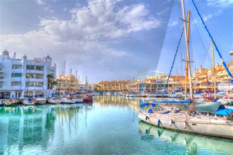 Benalmadena Harbour Spain with Boats on Costa Del Sol Editorial Stock Photo - Image of harbour ...