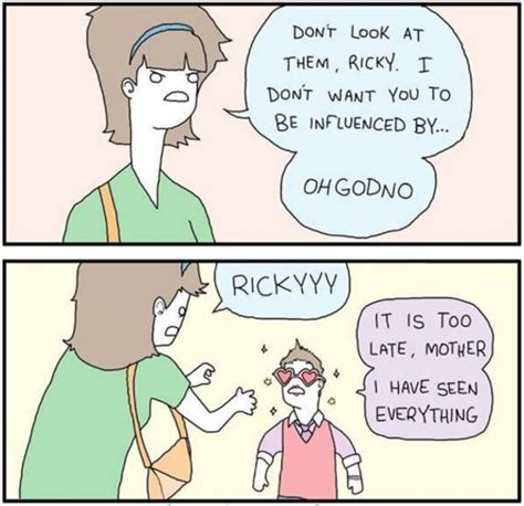 Don't Look at Them Ricky! | Know Your Meme