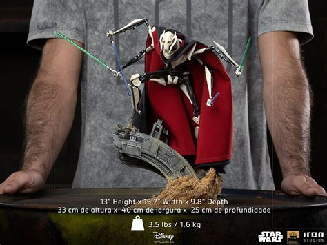 Statue General Grievous Deluxe - Star Wars - Art Scale 1/10 - Iron ...