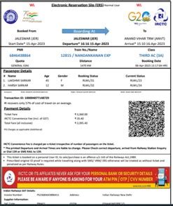 IRCTC Corporate Portal