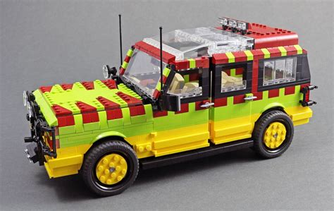 Jurassic Park Tour Car | Lego jurassic world, Lego jurassic park, Lego cars