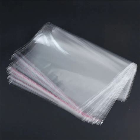 Wholesale Transparent Clear Large Plastic Bag 30x44cm Self Adhesive Seal Plastic Poly Bag Toys ...