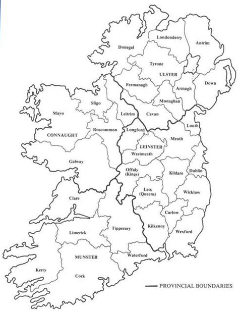 Map of Ireland in 1833. Donegal, on the top right corner, is where the play "Translations" is ...