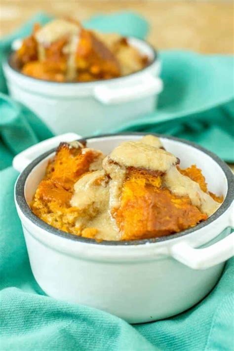 Pumpkin Bread Pudding - My Baking Addiction