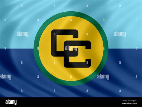 Flag caribbean community caricom hi-res stock photography and images - Alamy