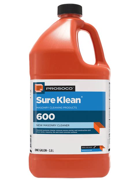 Sure Klean Masonry Cleaners – PROSOCO