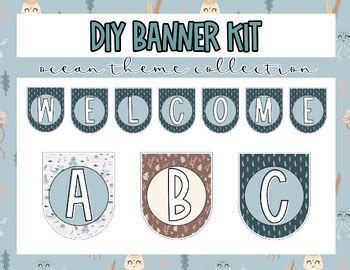 DIY Alphabet Banner for classroom by TeacherRagan | TPT