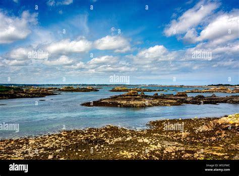 Ile de Brehat. View of the island Stock Photo - Alamy