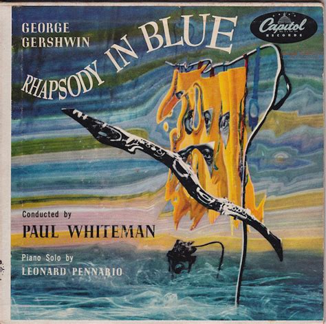 Paul Whiteman, Leonard Pennario - Rhapsody In Blue (1952, Vinyl) | Discogs