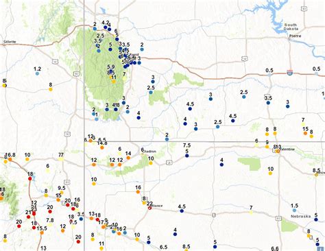 February 23-24, 2017 Snowstorm Drops Heavy Snow over northeast Wyoming and southern South Dakota