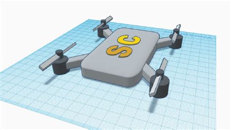 ( #3 ) Tinkercad Drone | How To make drone on Tinkercad | - YouTube