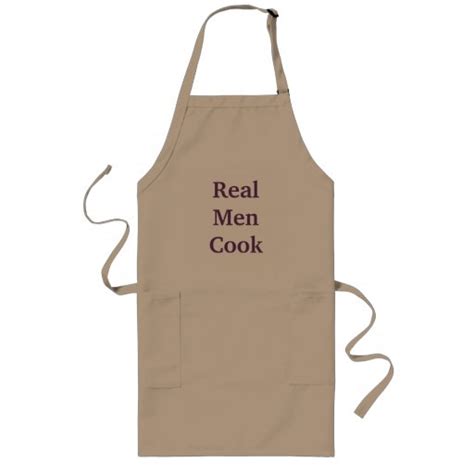 Real Men Cook Apron | Zazzle