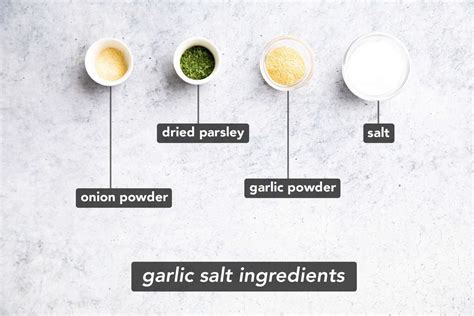 Garlic Salt - Beaming Baker