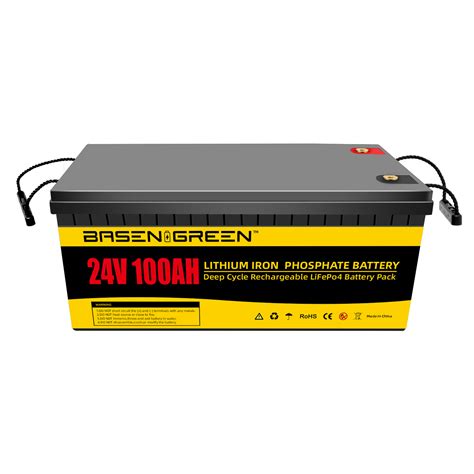 24 Volt 100ah 200ah Lithium-Ion Solar Storage Deep Cycle Lithium Ion ...