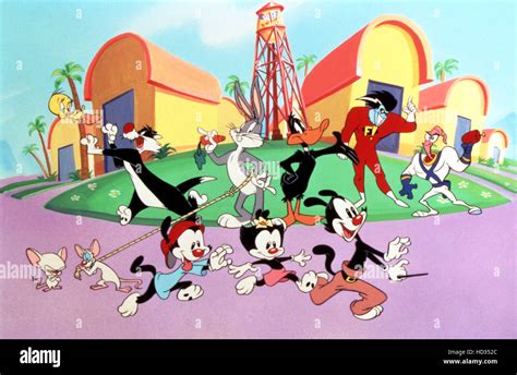 Warner Brothers animated characters / (back, l to r): Tweety, Sylvester ...