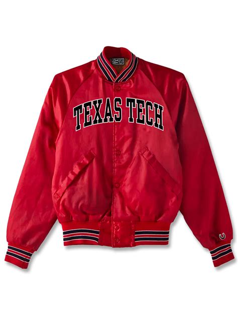 Texas Tech Dark Horse "Arch" Vintage Varsity Jacket – Red Raider Outfitter