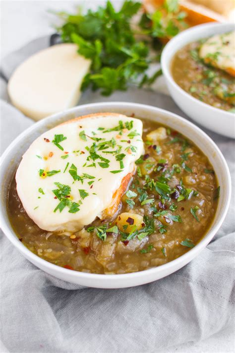 Traditional Italian Potato & Onion Soup - Zen & Spice