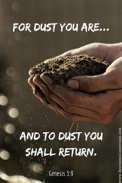 From dust you came bible verse - lopmazone