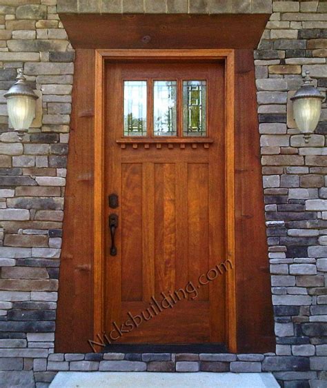 31 Popular Mission Style Door Design Ideas For Your Home | Craftsman style doors, Craftsman ...