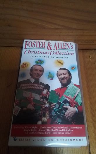 Foster Allen Christmas Collection Vhs Irish Music Telstar Records 1990 ...