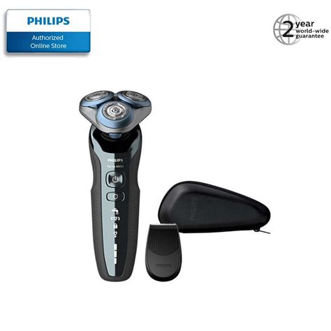 Philips Shaver series 6000 Wet and Dry Electric Shaver Cordless S6630 ...