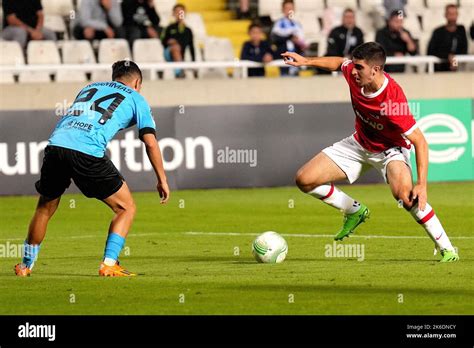 LIMASSOL - (lr) Amine Khammas of Apollon Limassol FC, Mayckel Lahdo of AZ during the UEFA ...