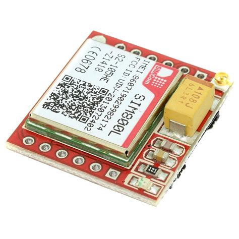 SIM800L GPRS GSM Module With Antenna And SIM Slot For Arduino