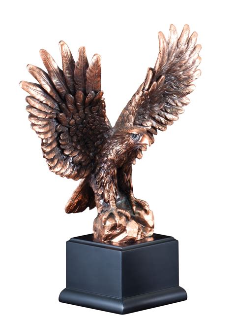 Bronzetone Eagle Resin Sculpture – Supreme Awards, Baraboo, Wisconsin