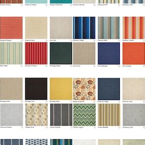 Sunbrella Fabric Samples Sunbrella Upholstery Collections 10 Fabric ...