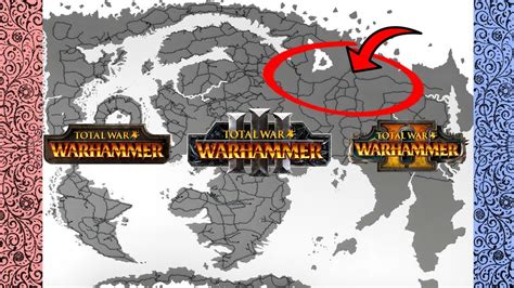 Total War Warhammer 3 Immortal Empires Map is HUGE - The Combined Campaign and Future DLC ...