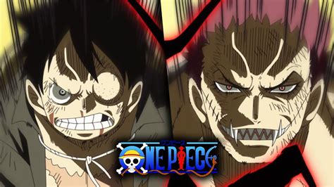 LUFFY VS KATAKURI - CONQUEROR HAKI BATTLE - YouTube